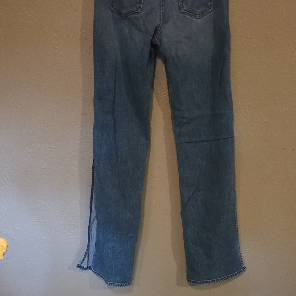 3x1 Women's Classic Indigo  High Rise Straight Leg Jeans - Picture 5 of 8